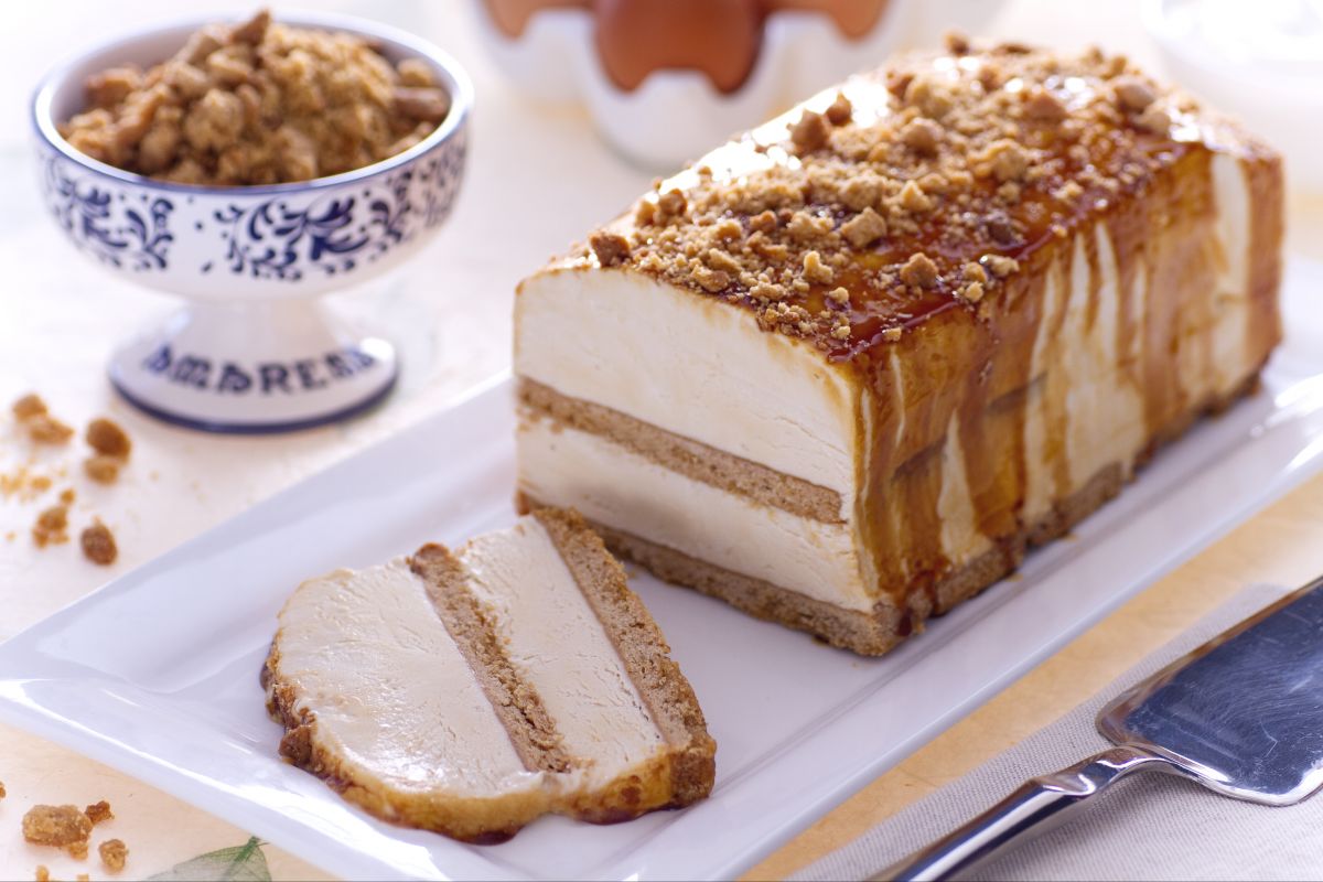 Semifreddo au caramel salé