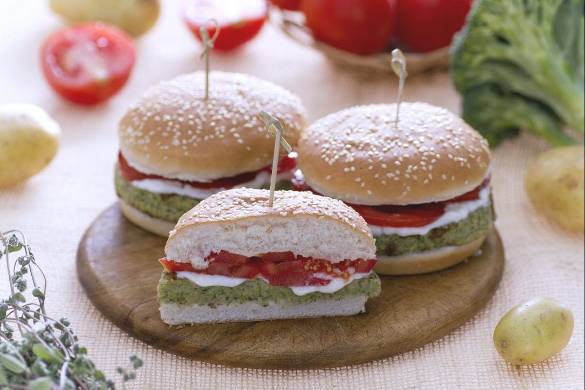 Burger de brocoli