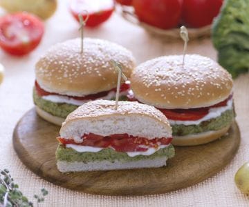 Burger de brocoli