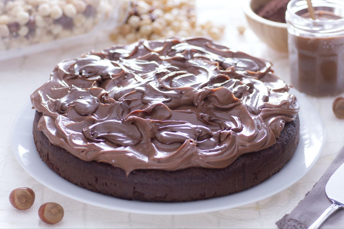 Gâteau à la Nutella