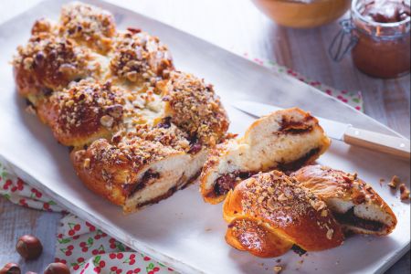 Tresse à la Nutella