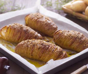 Pommes de terre hasselback