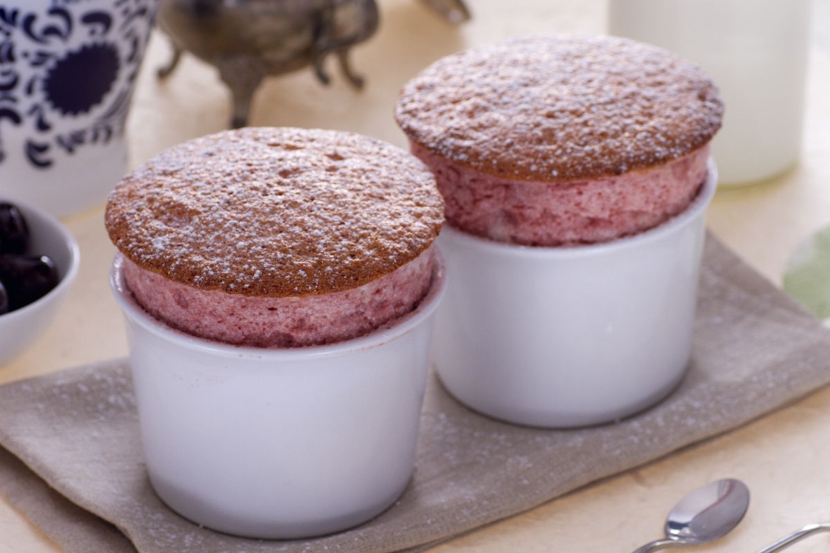 Soufflé aux griottes