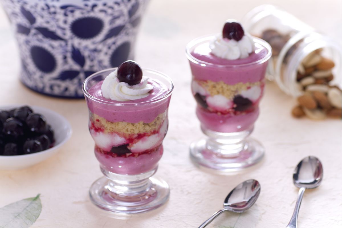 Verrine bicolore