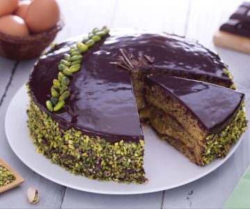 Gâteau au pistache
