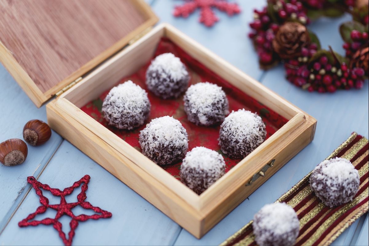 Truffes à la noix de coco et Nutella