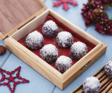 Truffes à la noix de coco et Nutella
