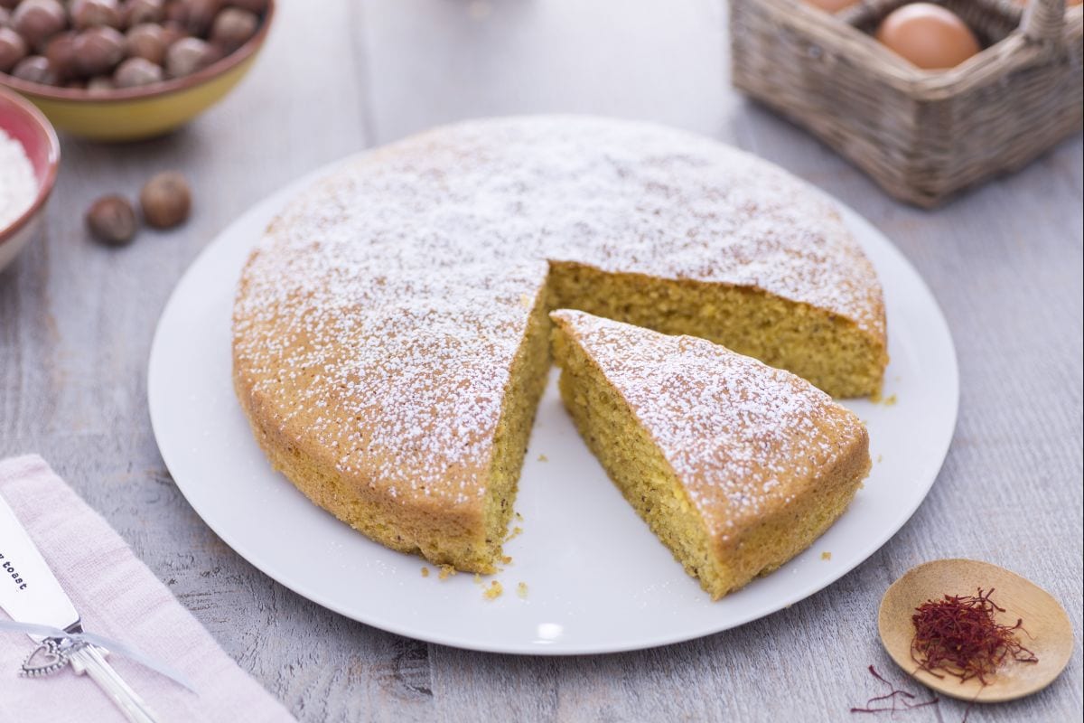 Gâteau au safran
