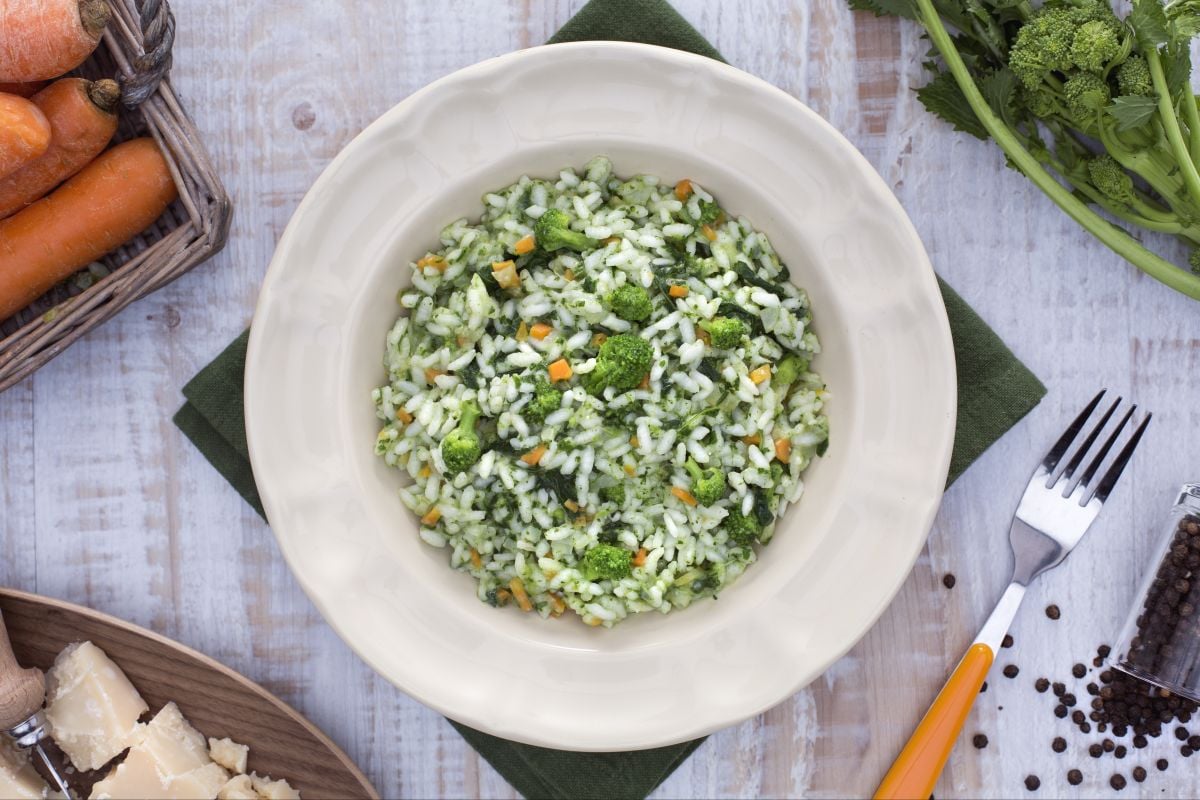 Risotto aux feuilles de navet