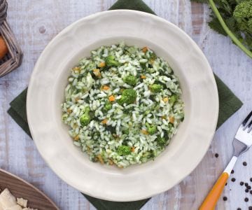 Risotto aux feuilles de navet