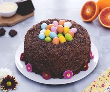 Gâteau nid de Pâques