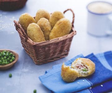 Croquettes de riz au four