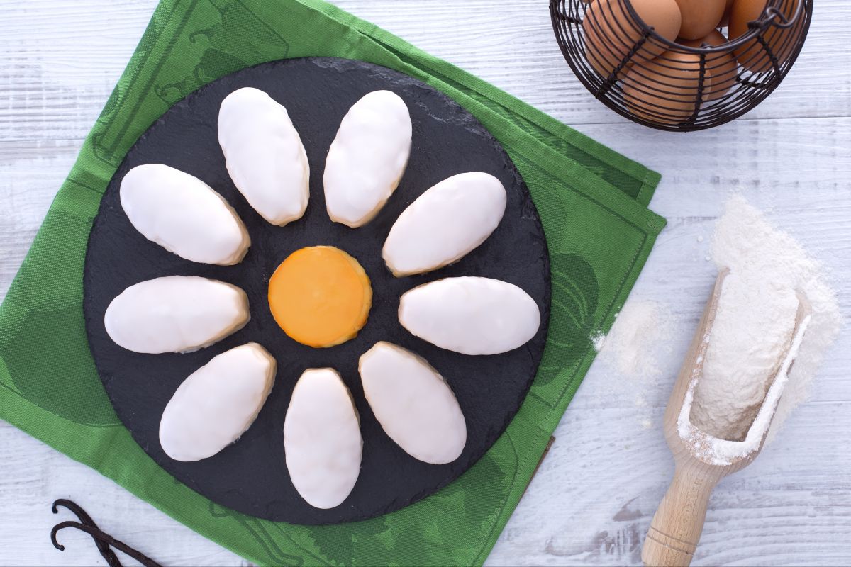 Gâteau fleur marguerite