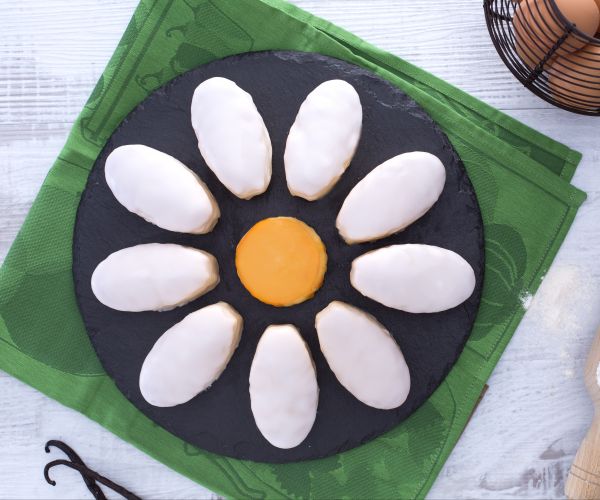 Gâteau fleur marguerite