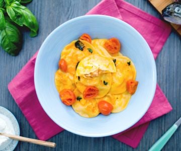Raviolis farcis à la truite saumonée
