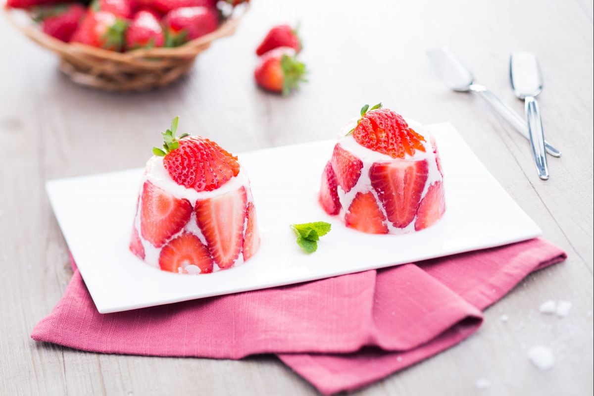 Panna cotta avec agar agar