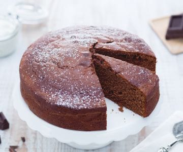 Gâteau au chocolat à la crème aigre