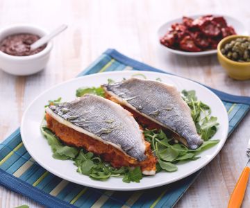 Sandwich de dorade à la sicilienne
