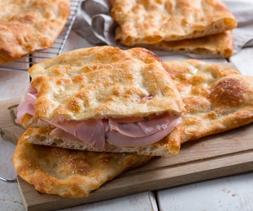 Pizza blanche romaine