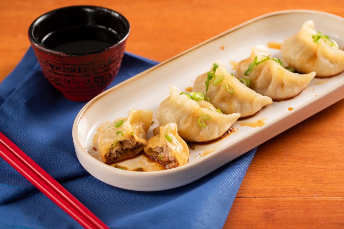 Raviolis de viande japonais (Gyoza)