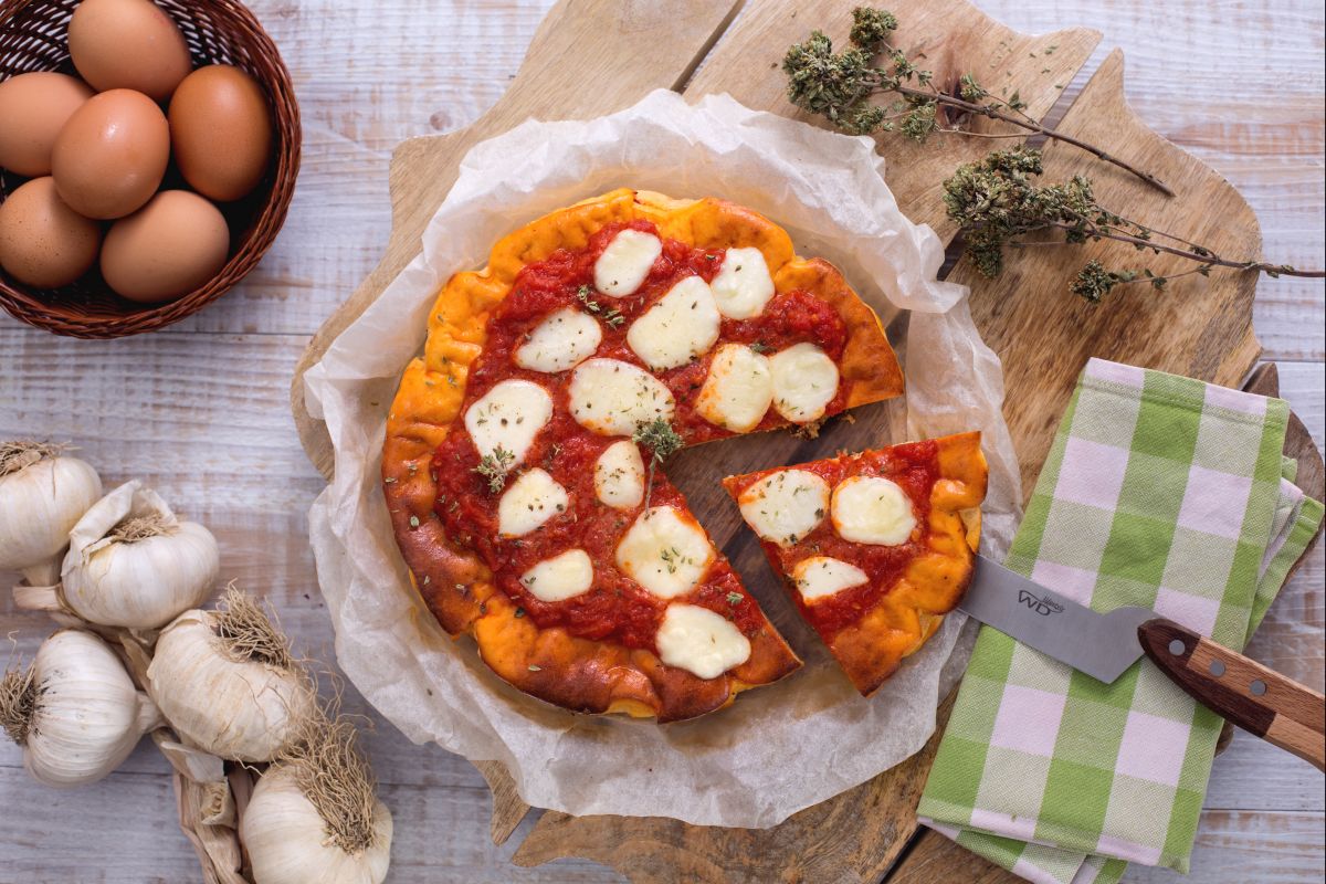 Omelette à la pizzaiola