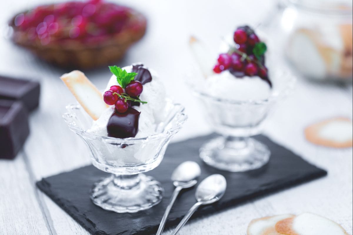 Glace fleur de riz