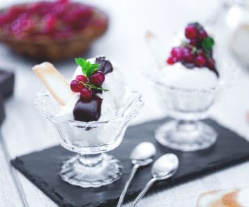 Glace fleur de riz