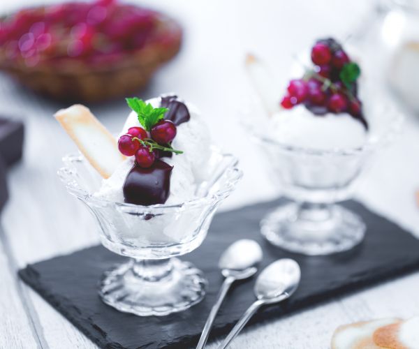 Glace fleur de riz