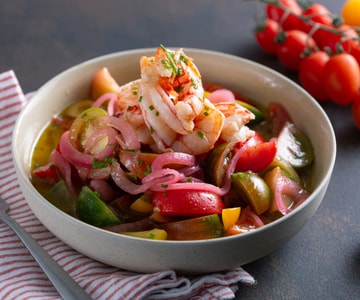 Crevettes à la catalane