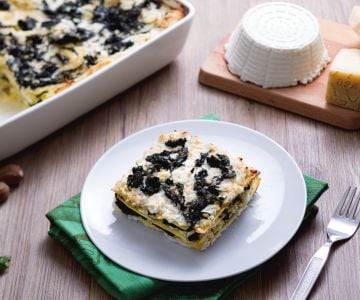 Lasagnes à la ricotta et aux orties