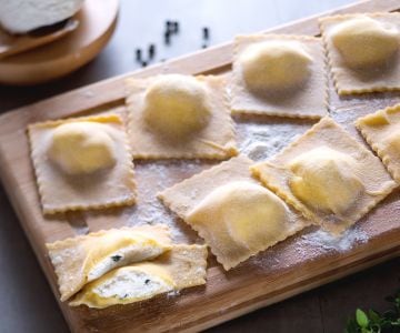 Raviolis à la ricotta