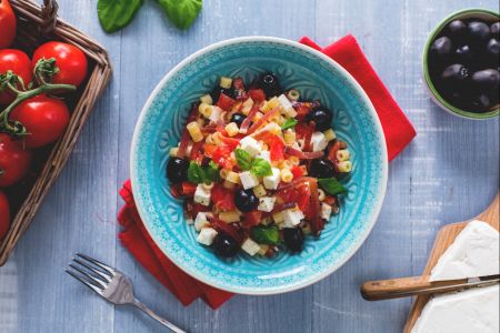 Salade de petites pâtes sans gluten