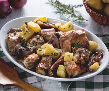 Lapin au four
