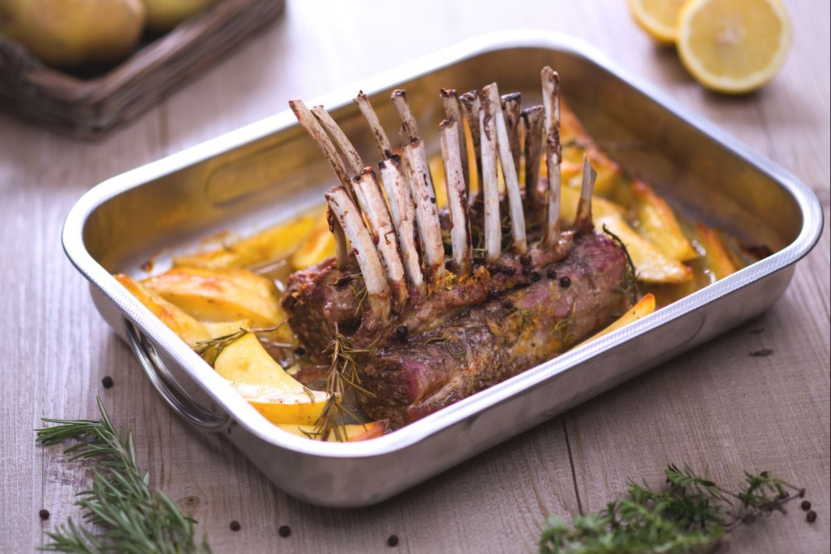Côtelettes d'agneau au four