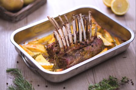 Côtelettes d'agneau au four