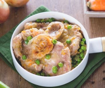 Osso buco avec petits pois