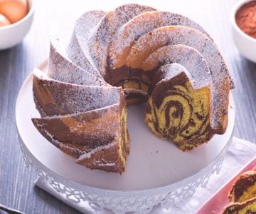 Gâteau marbré