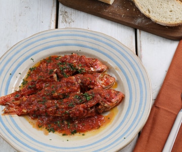 Rougets à la livournaise