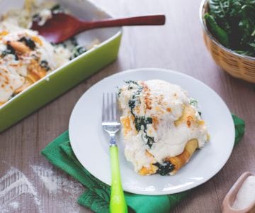 Crêpe ricotta et épinards