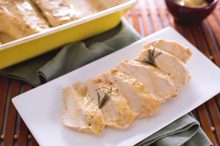 Poitrine de poulet au four