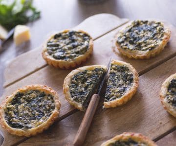 Tartelettes aux orties