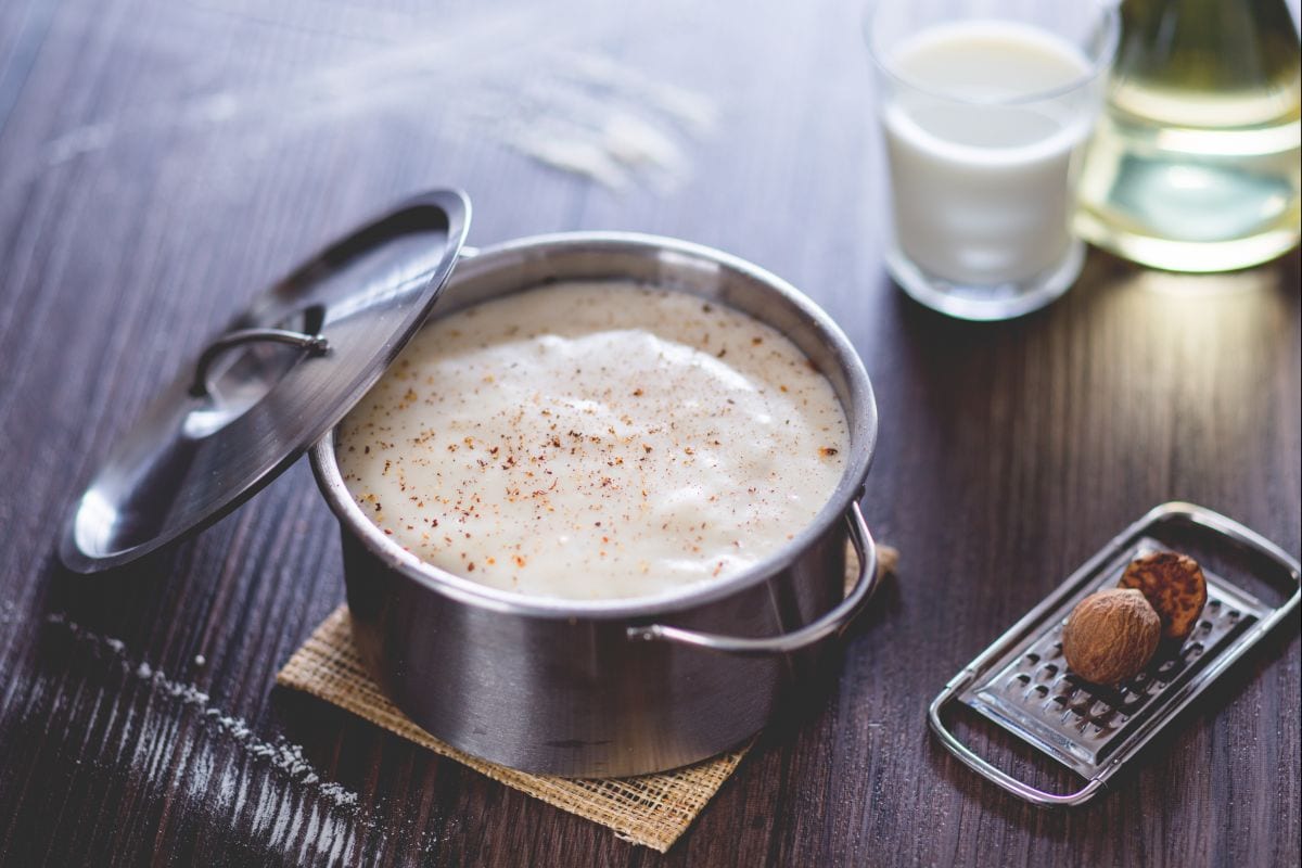 Béchamel sans beurre