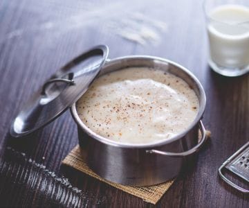 Béchamel sans beurre