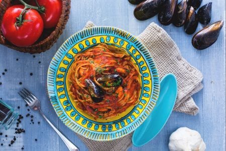 Spaghetti aux moules