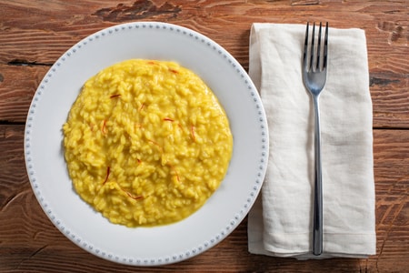 Risotto au safran