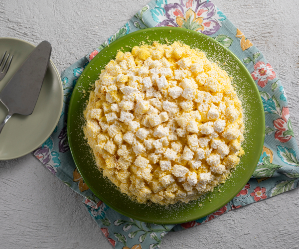 Gâteau mimosa classique