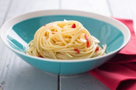 Spaghetti à l'ail, à l'huile et au piment