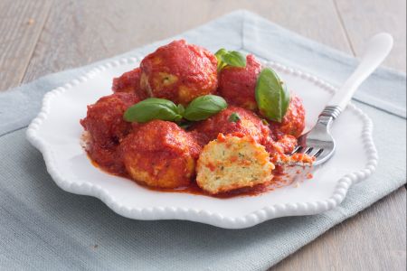 Boulettes de ricotta à la sauce
