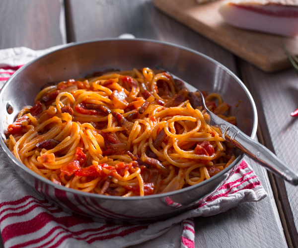 Spaghetti à l'Amatriciana