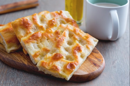 Focaccia (focaccia) à la génoise